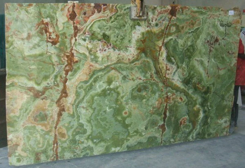 Multi Dark Green Marble Slab